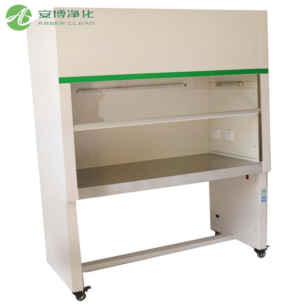 Фильтр HEPA Laminar Flow Hood Вертикальная чистая скамья со светодиодным светом