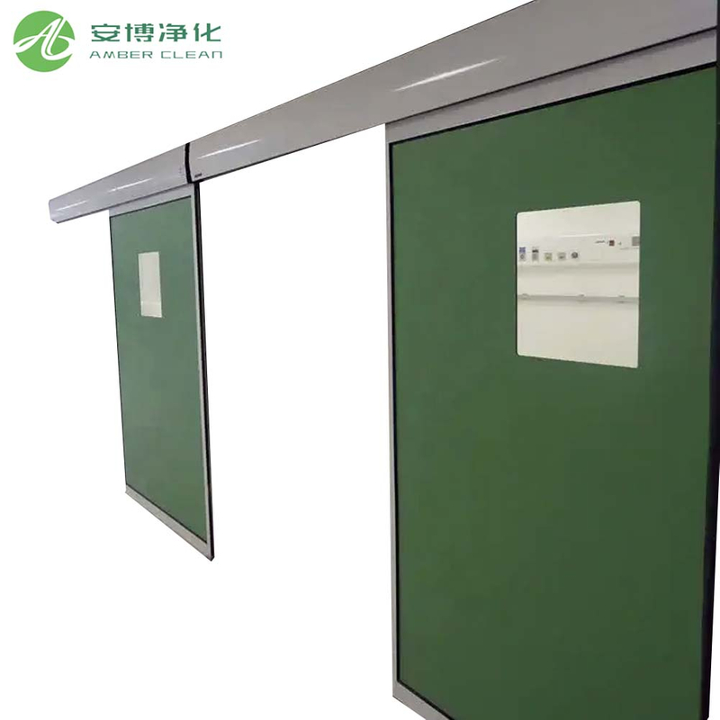 Сверхмощные автоматические зондирование чистая комната из нержавеющей стали раздвижные двери 