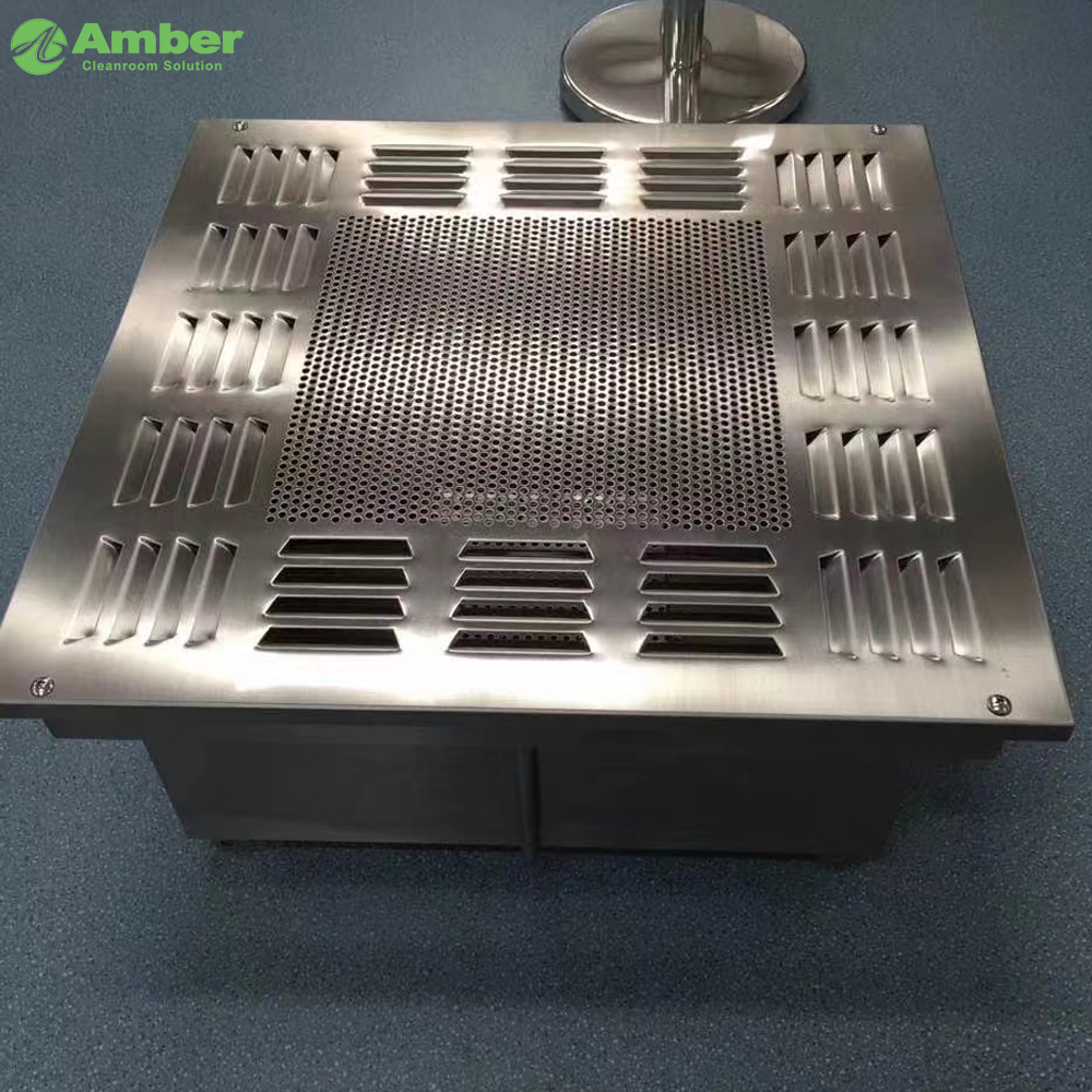 Янтарная ноль утечка U15 Фильтруя жидкая шерсть Hepa Box для GMP Clean Room