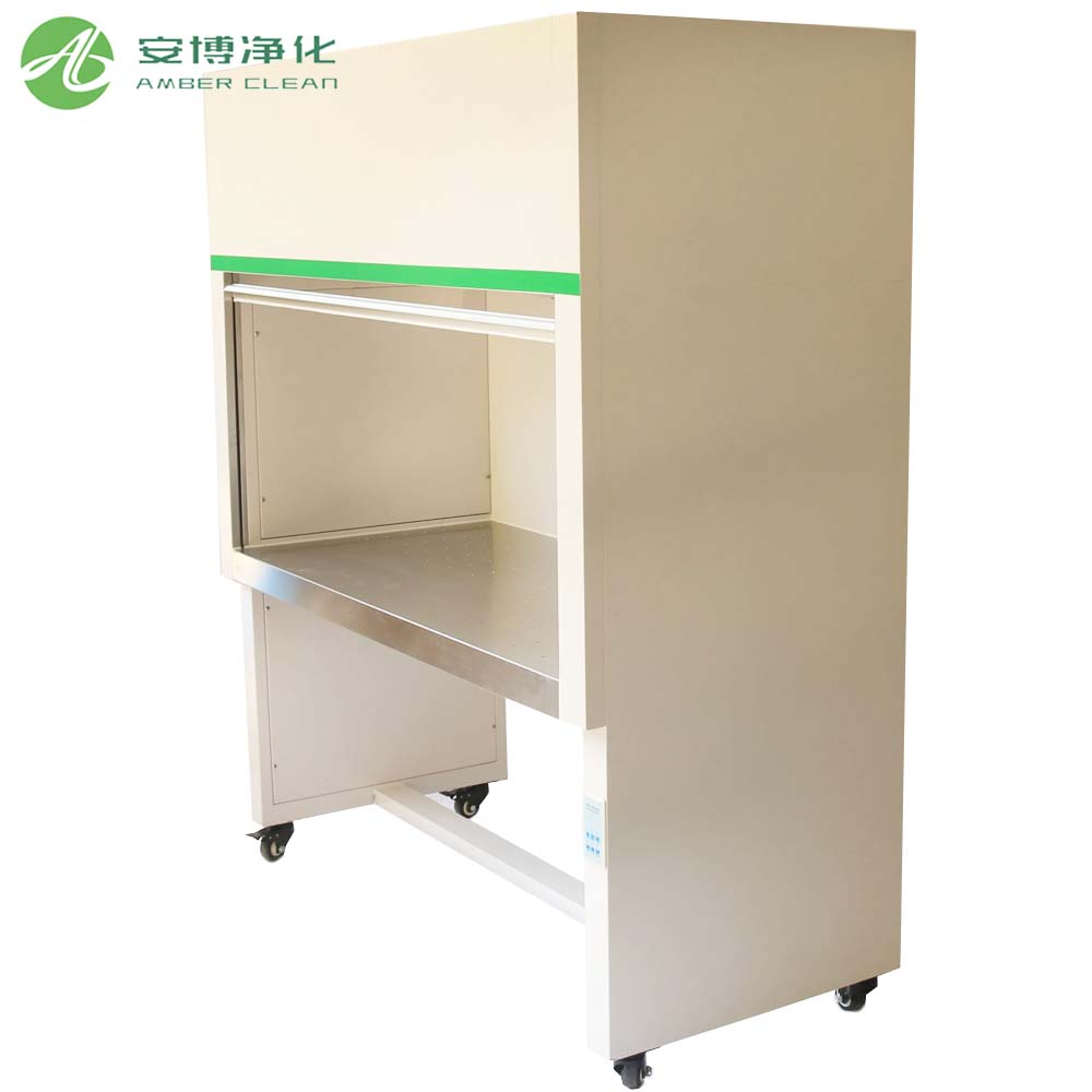 Фильтр HEPA Laminar Flow Hood Вертикальная чистая скамья со светодиодным светом