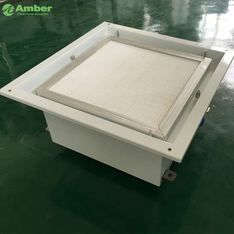 Янтарная ноль утечка U15 Фильтруя жидкая шерсть Hepa Box для GMP Clean Room